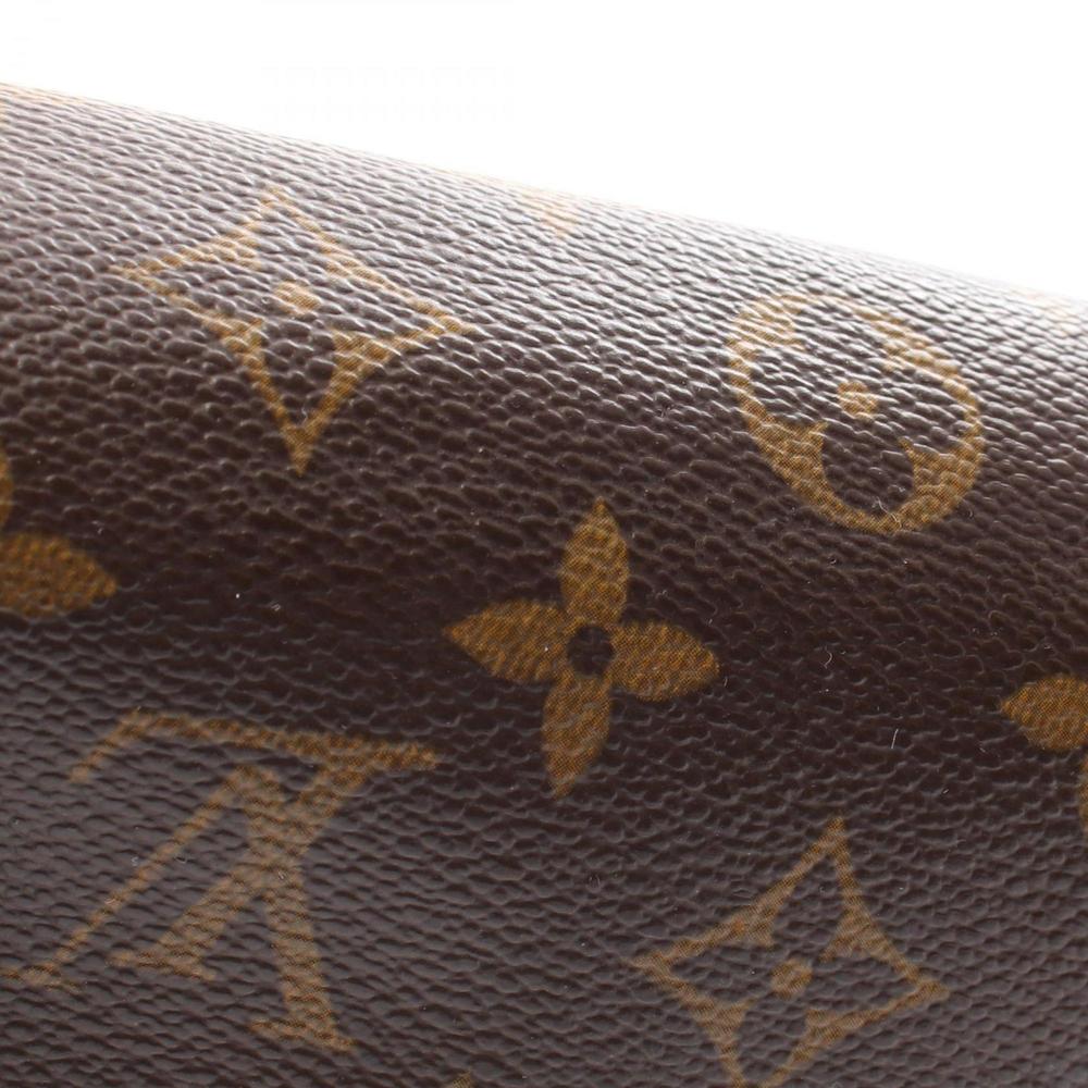 LOUIS VUITTON Authentic Brown Monogram Leather Shoulder Bag - Picture 8 of 11